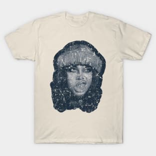 Erykah Badu - VINTAGE SKETCH DESIGN T-Shirt